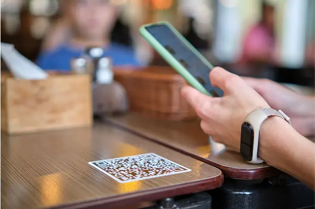 Código QR para pedir y pagar